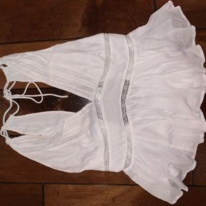 free people white top